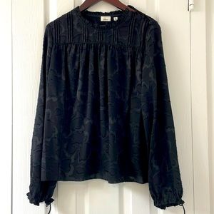 Aritzia Wilfred Blouse Black XXS